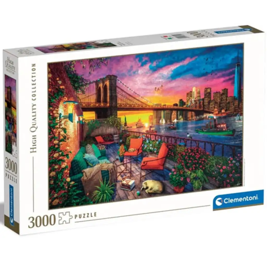 imagen de Atardecer en Manhattan HQC puzzle de 3000 piezas - Clementoni 1