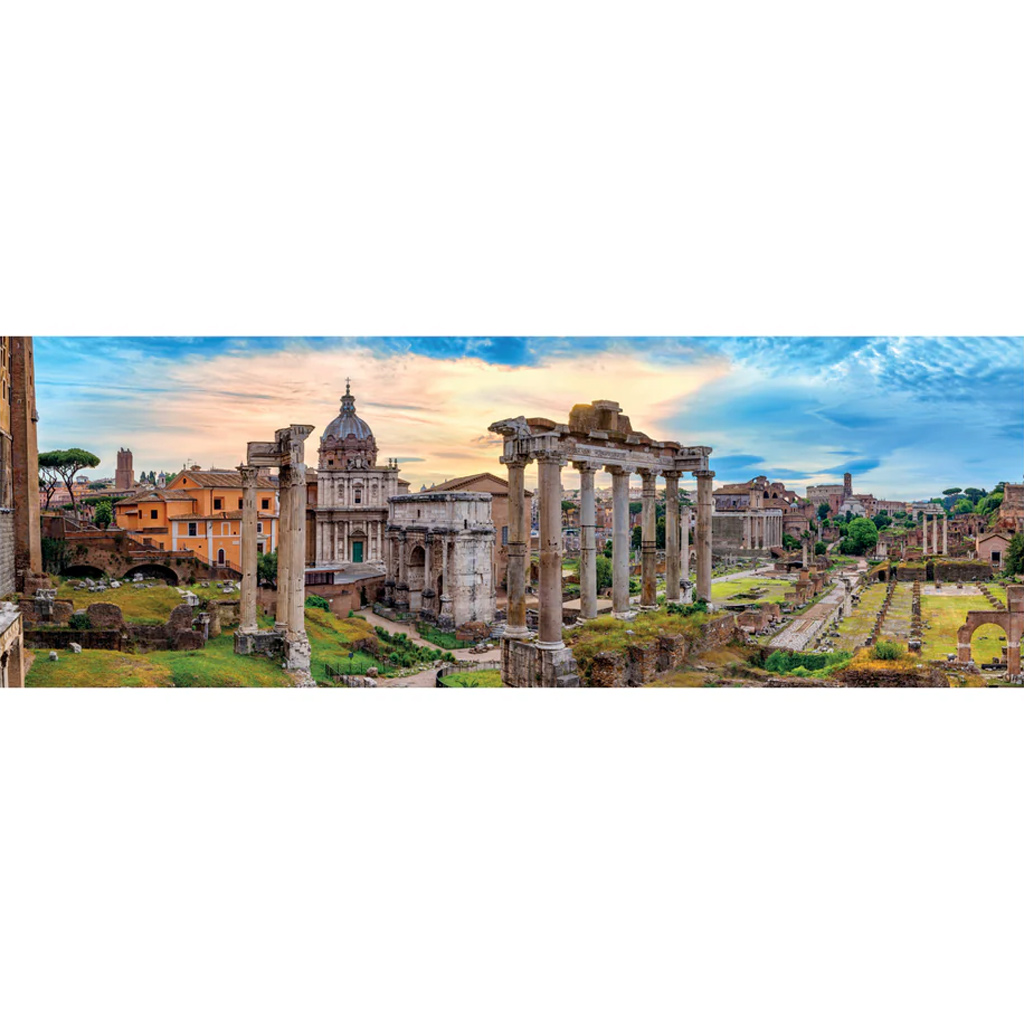 imagen de Atardecer sobre el Imperio Eterno 1000 piezas rompecabezas panorámico - Clementoni 2