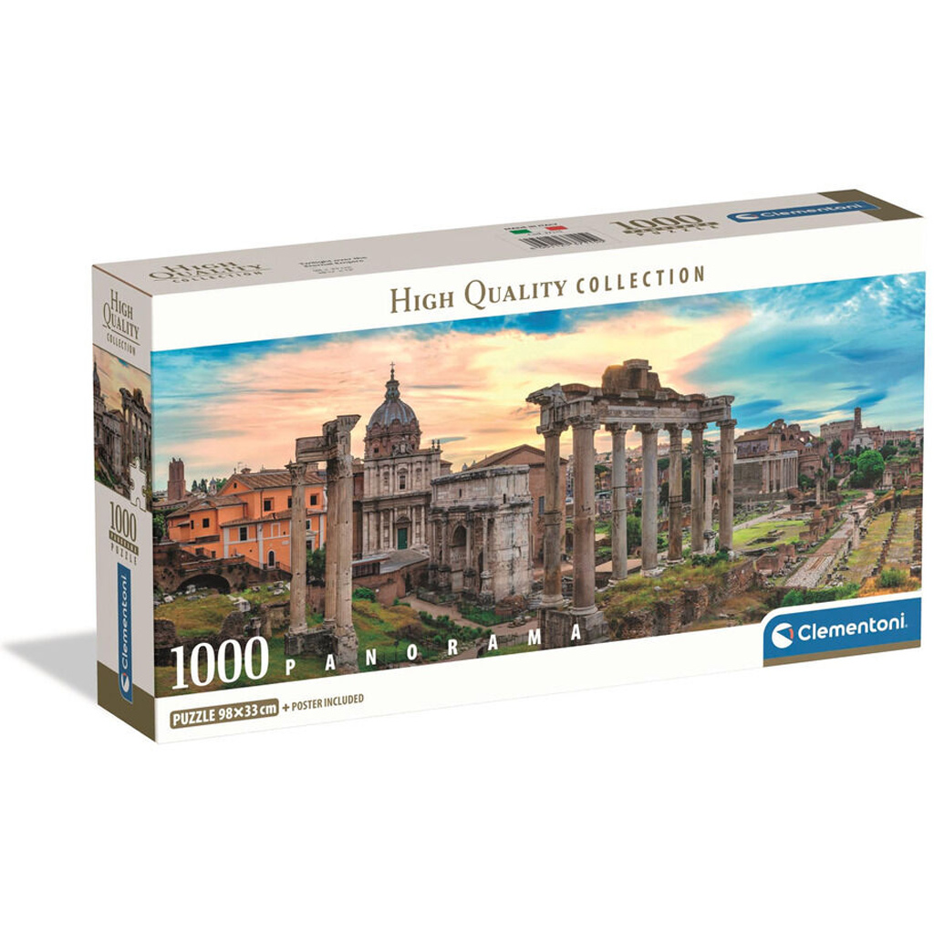 imagen de Atardecer sobre el Imperio Eterno 1000 piezas rompecabezas panorámico - Clementoni 1