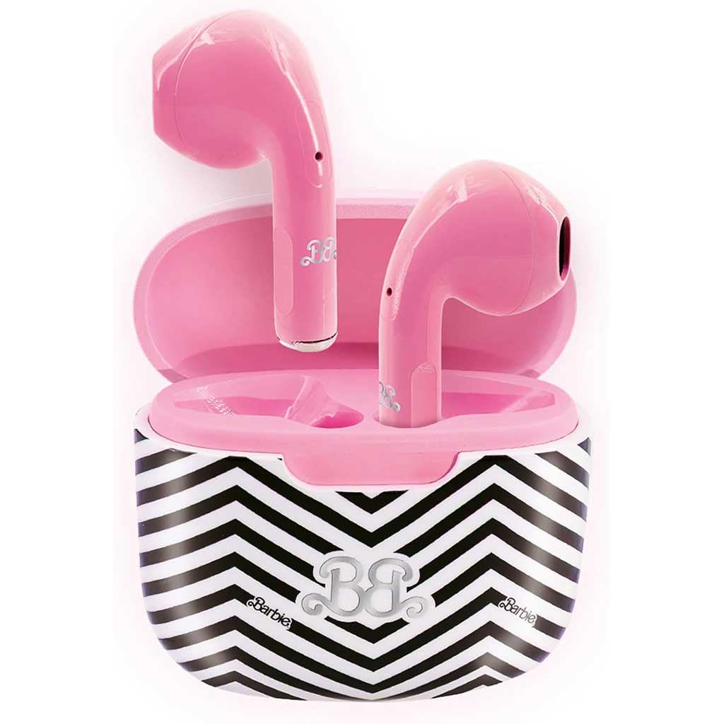 imagen de Auriculares Bluetooth rosa inalámbricos Barbie - Lisciani 2