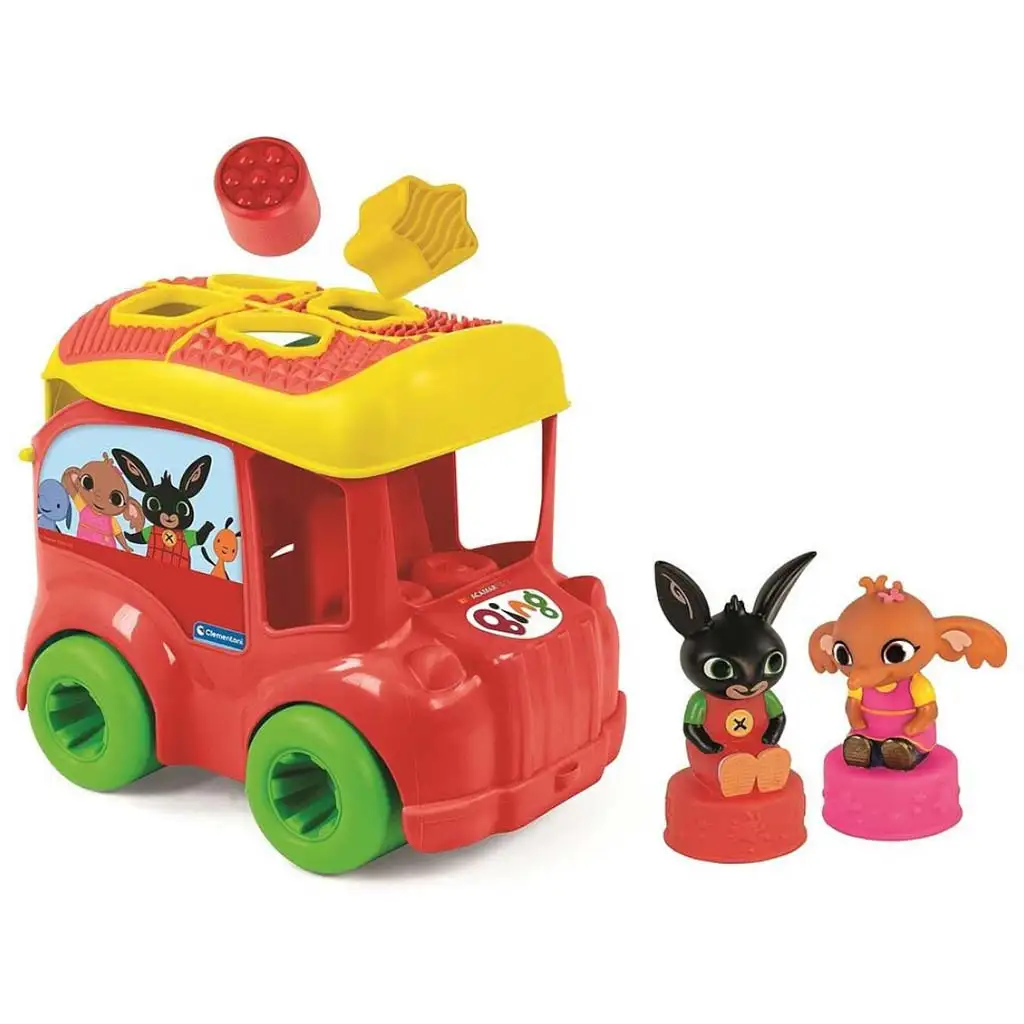 imagen de Autobús sensorial de Bing - Juguete de desarrollo de habilidades - Clementoni Baby 1