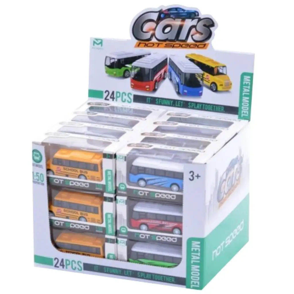 imagen de Autobuses de metal en varias versiones 1/50 1