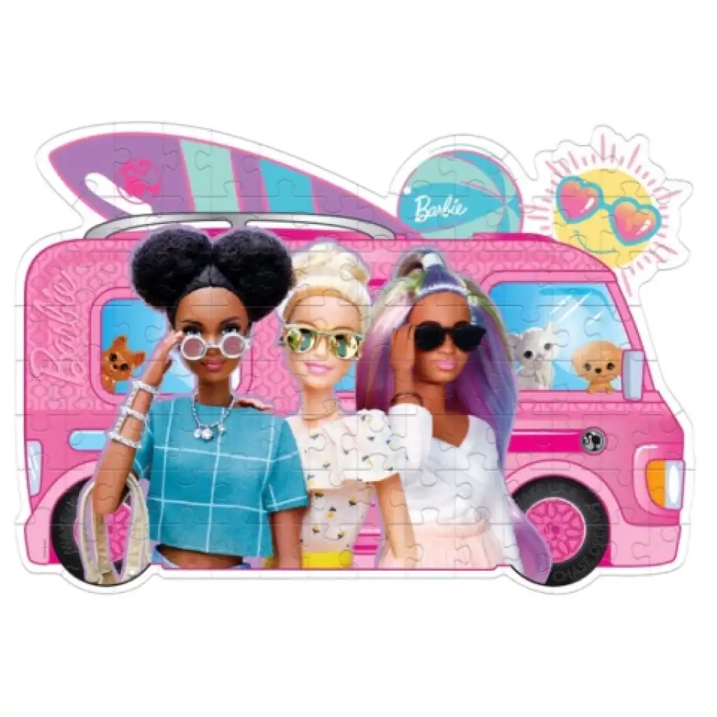 imagen de Autocaravana de Barbie Supercolor rompecabezas de 104 piezas - Clementoni 2