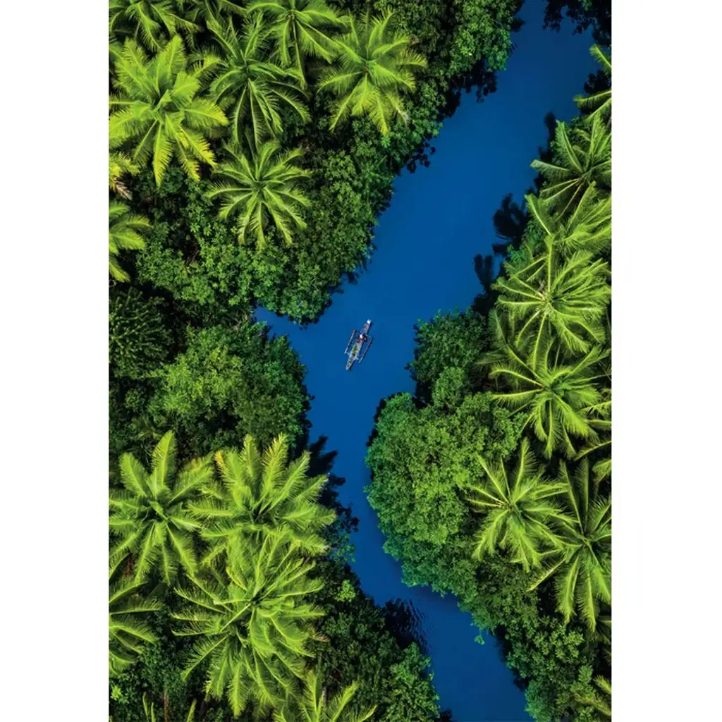imagen de Aventura tropical 500 piezas HQC puzzle compacto - Clementoni 2