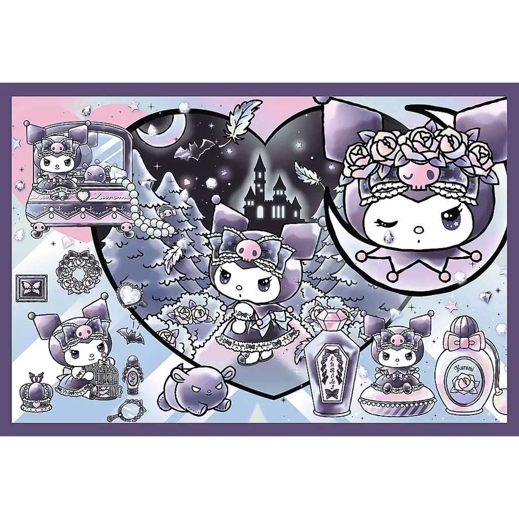 imagen de Aventuras mágicas de Kuromi puzzle de 2x200 piezas - Trefl 2