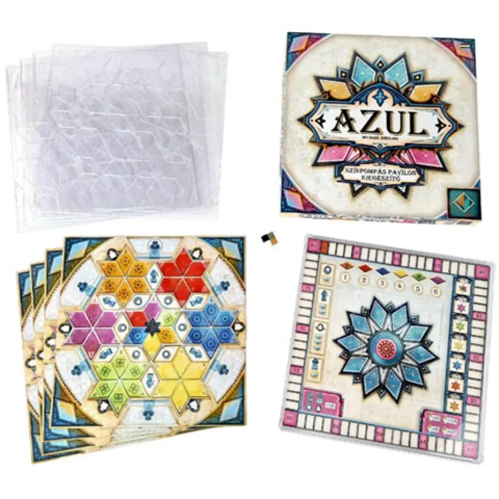 imagen de Azul: Colorido complemento del pabellón juego de mesa 2