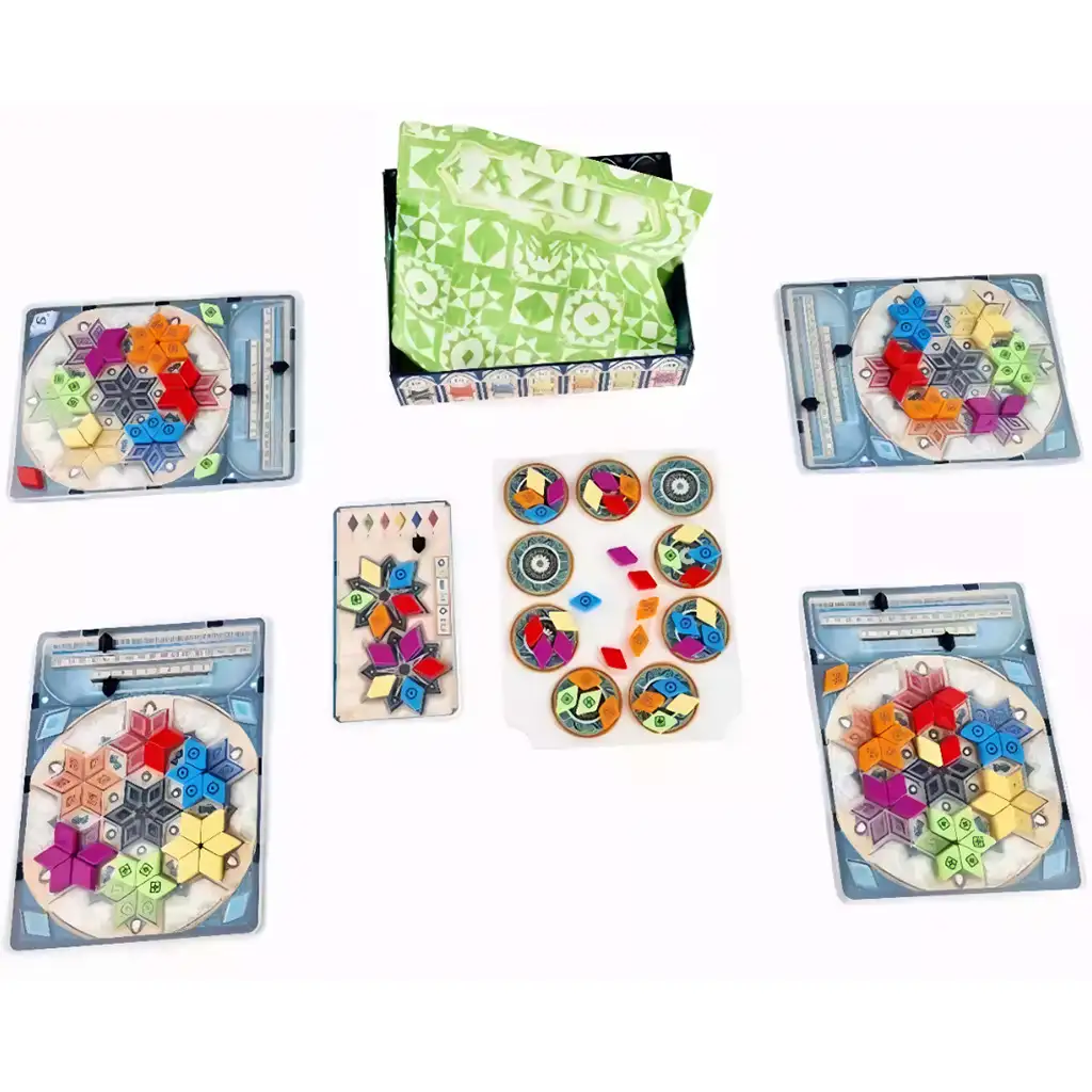 imagen de Azul Mini - El juego de mesa del pabellón real 3
