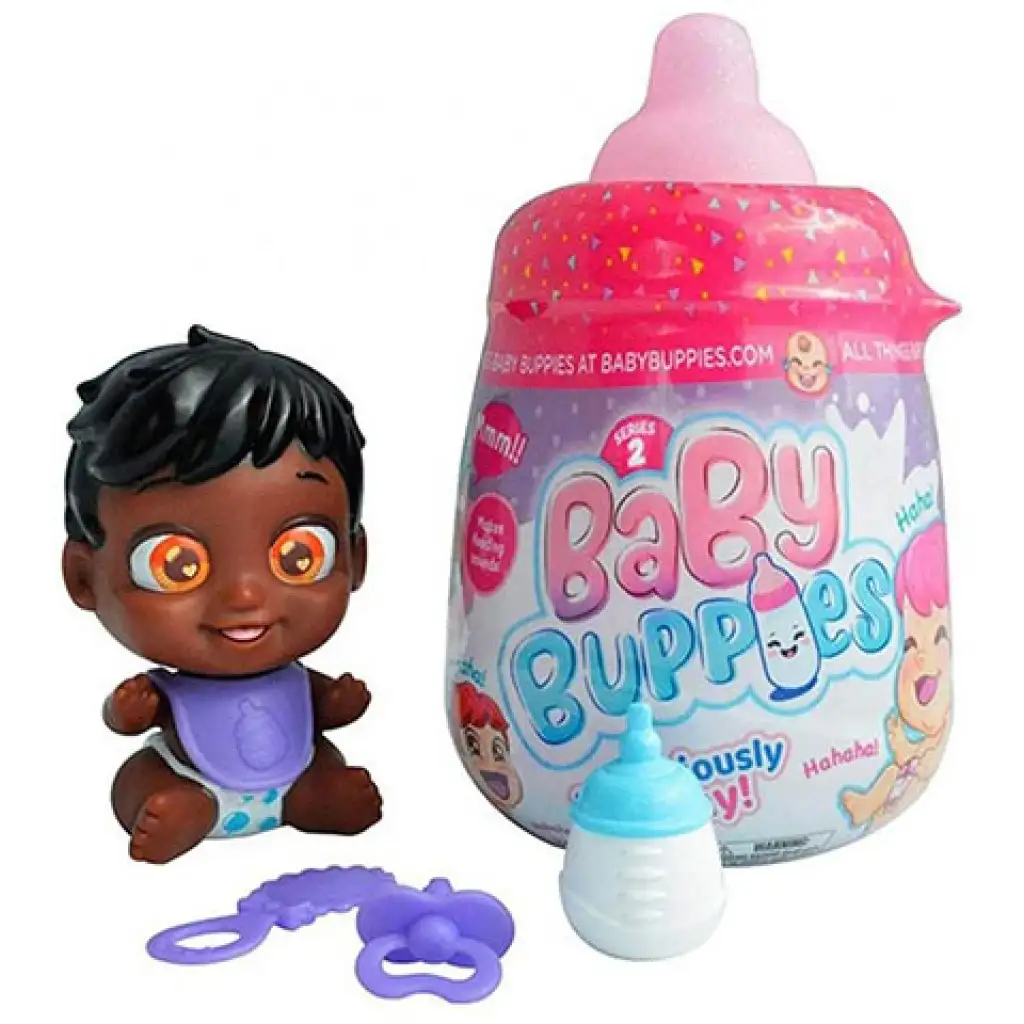 imagen de Baby Buppies: Muñeca risueña sorpresa 2