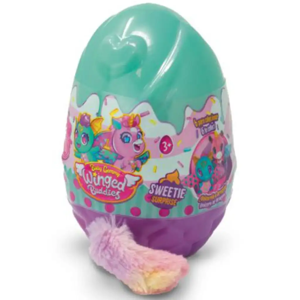 imagen de Baby Gemmy: Huevo Sorpresa Aromático con Dragón de Peluche en Varios Modelos 1ud 2