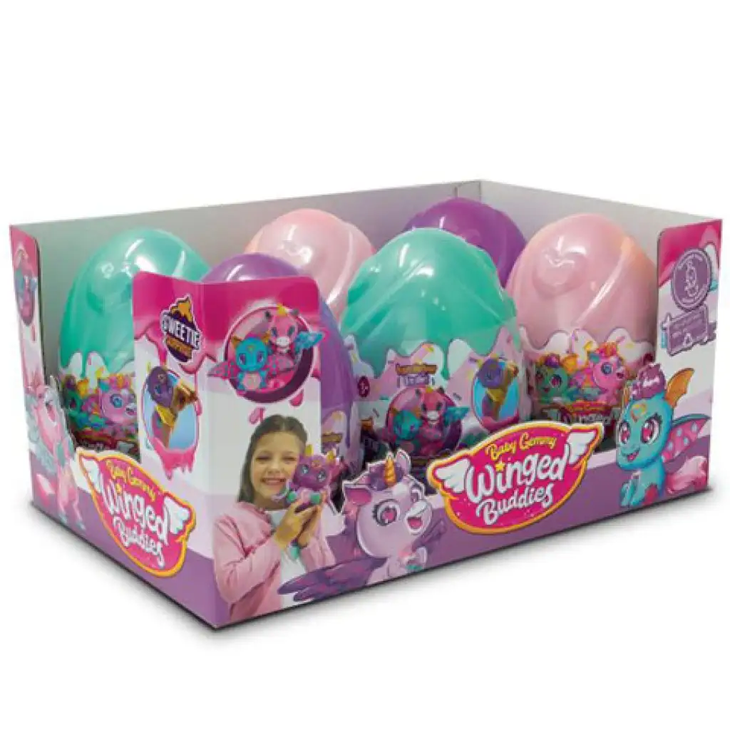 imagen de Baby Gemmy: Huevo Sorpresa Aromático con Dragón de Peluche en Varios Modelos 1ud 5