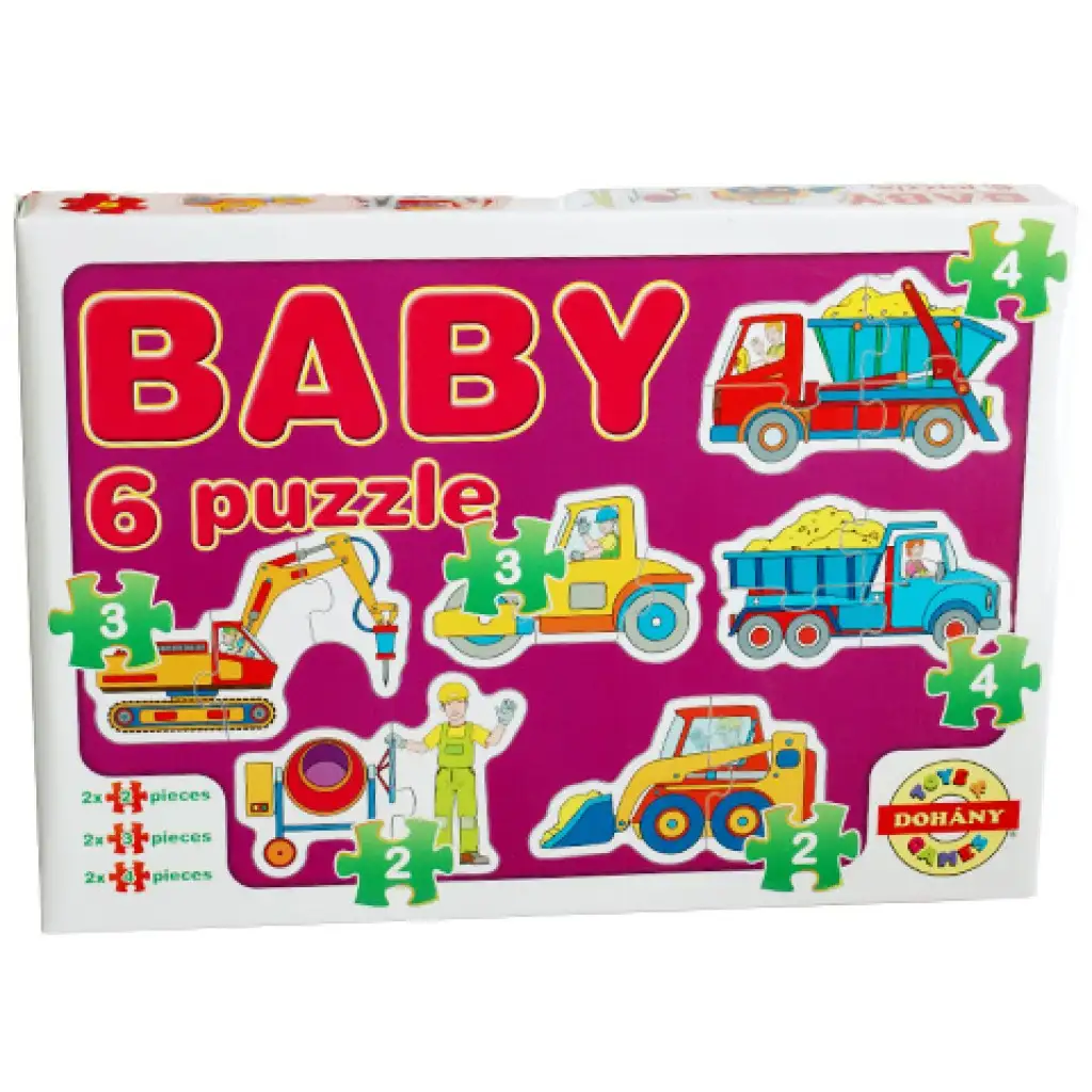 imagen de Baby Puzzle máquinas - D-Toys 1