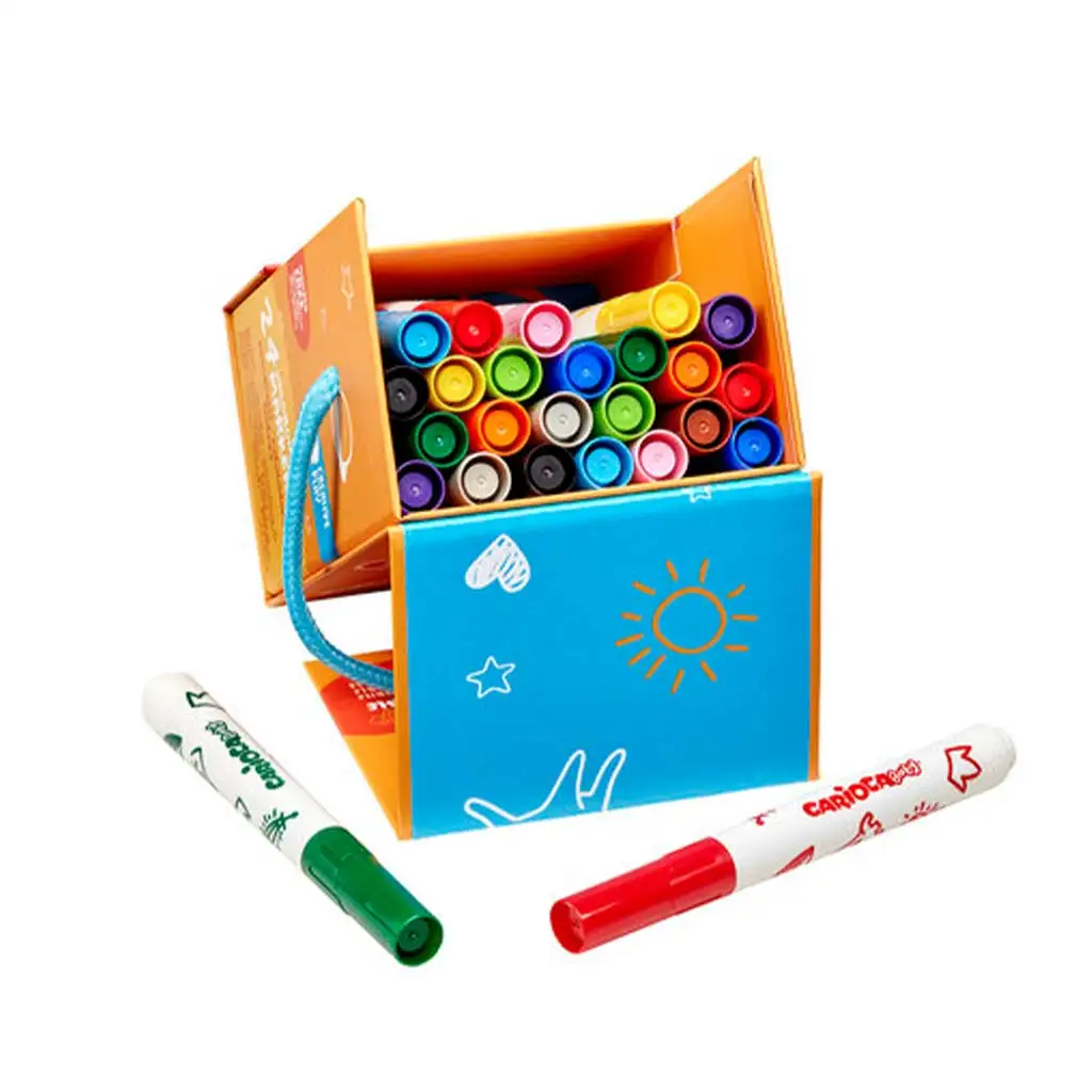 imagen de Baby set de rotuladores lavables de 24 piezas - Carioca 2