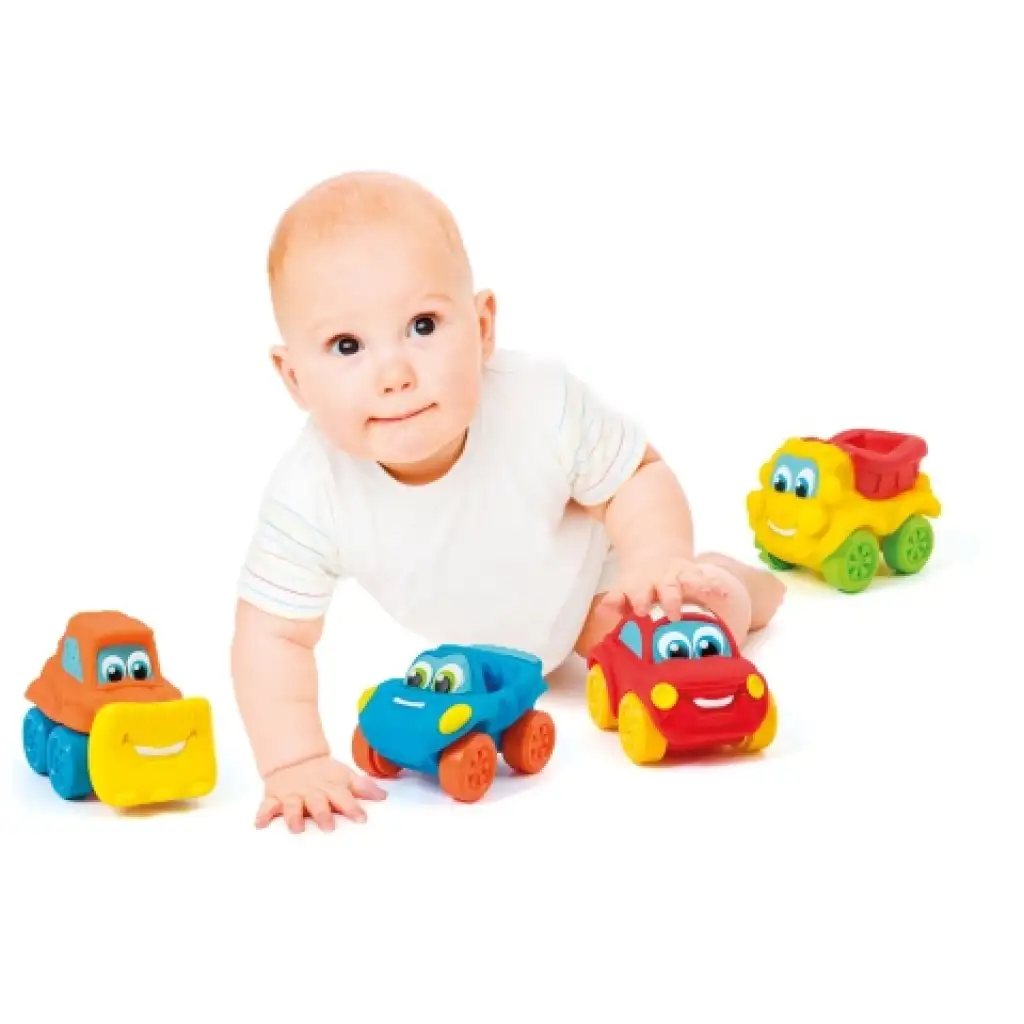 imagen de Baby Soft & Go Coches de Juguete Blandos en Varias Versiones - Clementoni 2