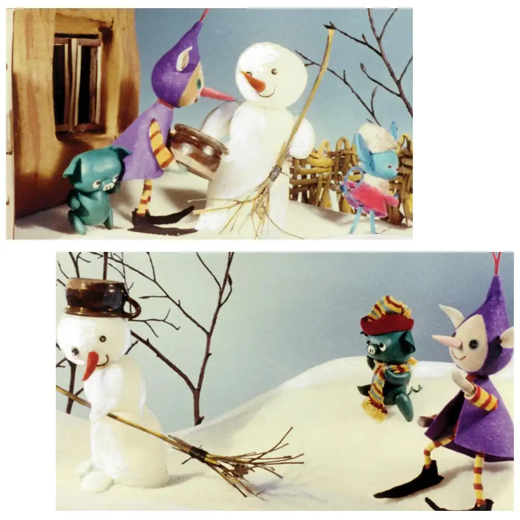 imagen de Bálint Ágnes: Mazsola y el Muñeco de Nieve diaporama 2
