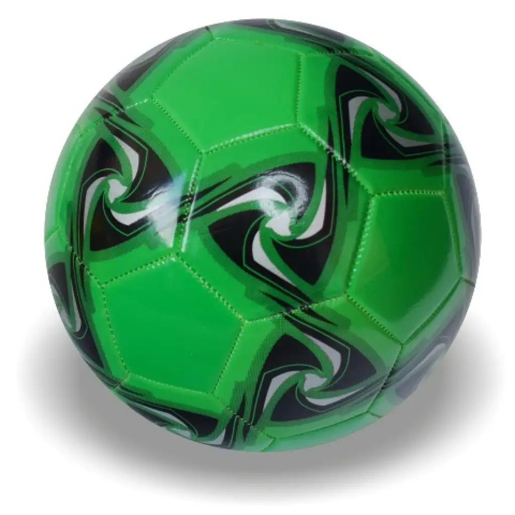 imagen de Balón de fútbol de cuero sintético colorido en varias versiones de 22 cm 4