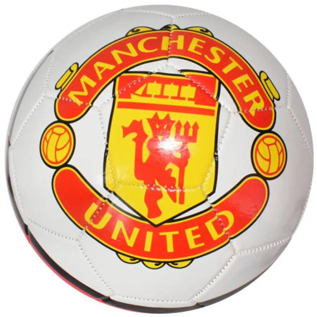 imagen de Balón de fútbol de cuero sintético con diseño de cruz colorido de 23cm 7