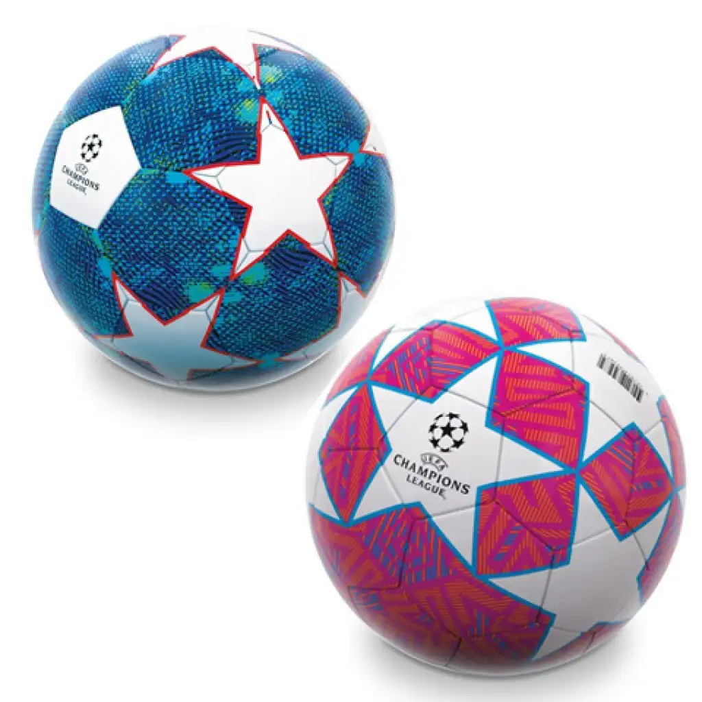 imagen de Balón de fútbol de la UEFA Champions League en dos versiones tamaño 5 - Mondo Toys 1