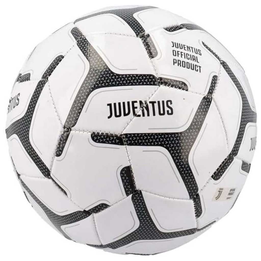 imagen de Balón de fútbol Juventus blanco y negro tamaño 5 - Mondo Toys 1