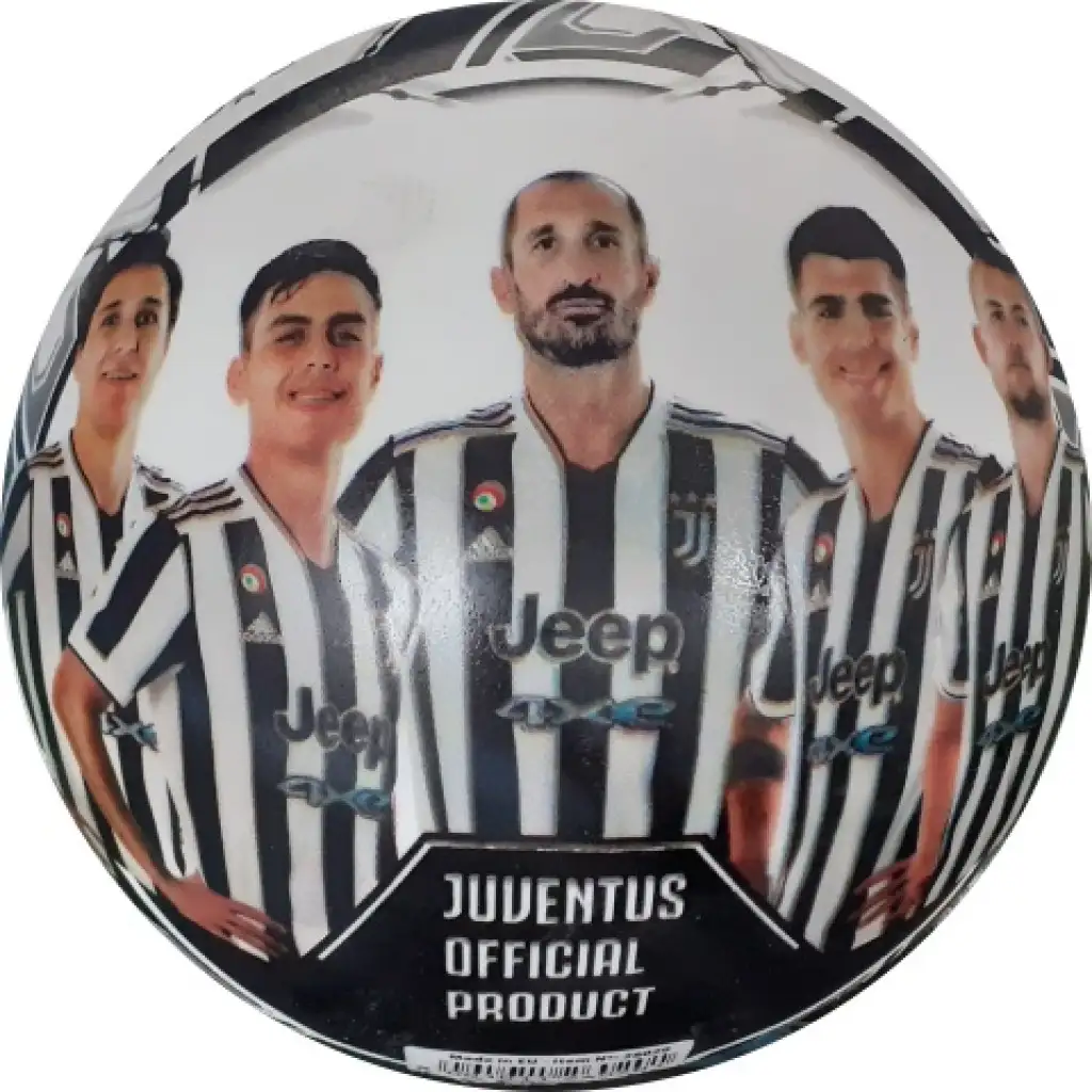 imagen de Balón de goma BioBall Juventus 23cm - Mondo Toys 1