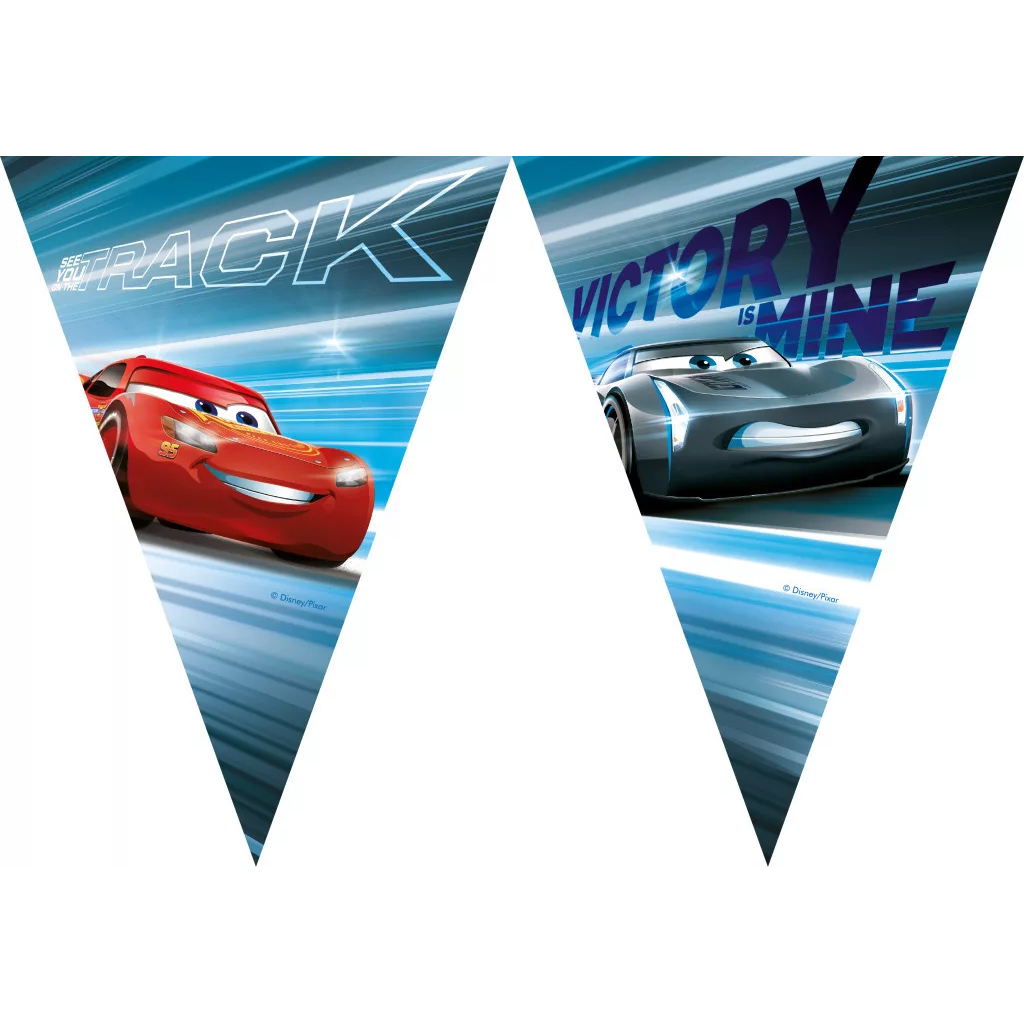 imagen de Banderín de fiesta de Cars 230cm 1