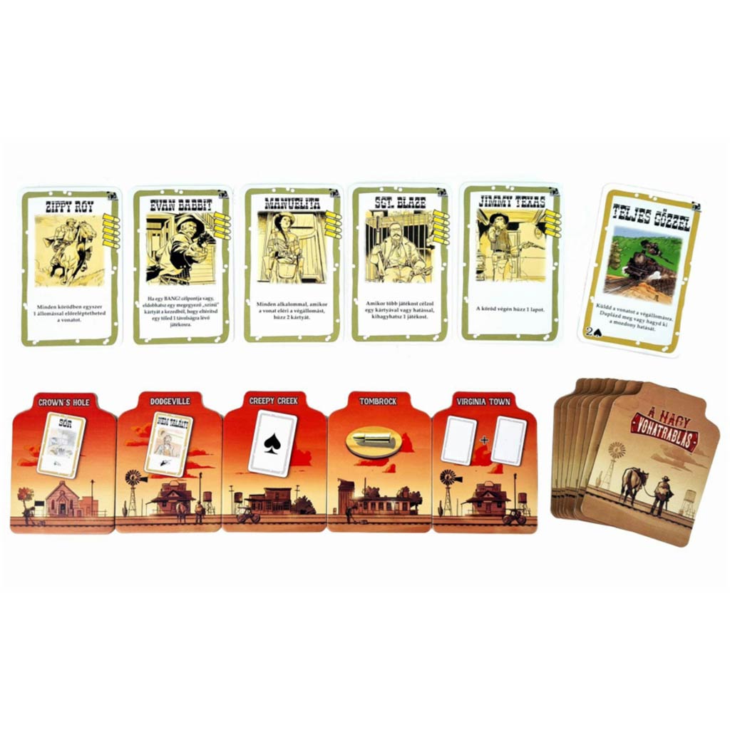 imagen de Bang! El gran robo del tren juego de cartas 4