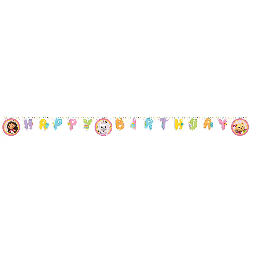 imagen de Banner de fiesta de Gabi Casa de Muñecas 1