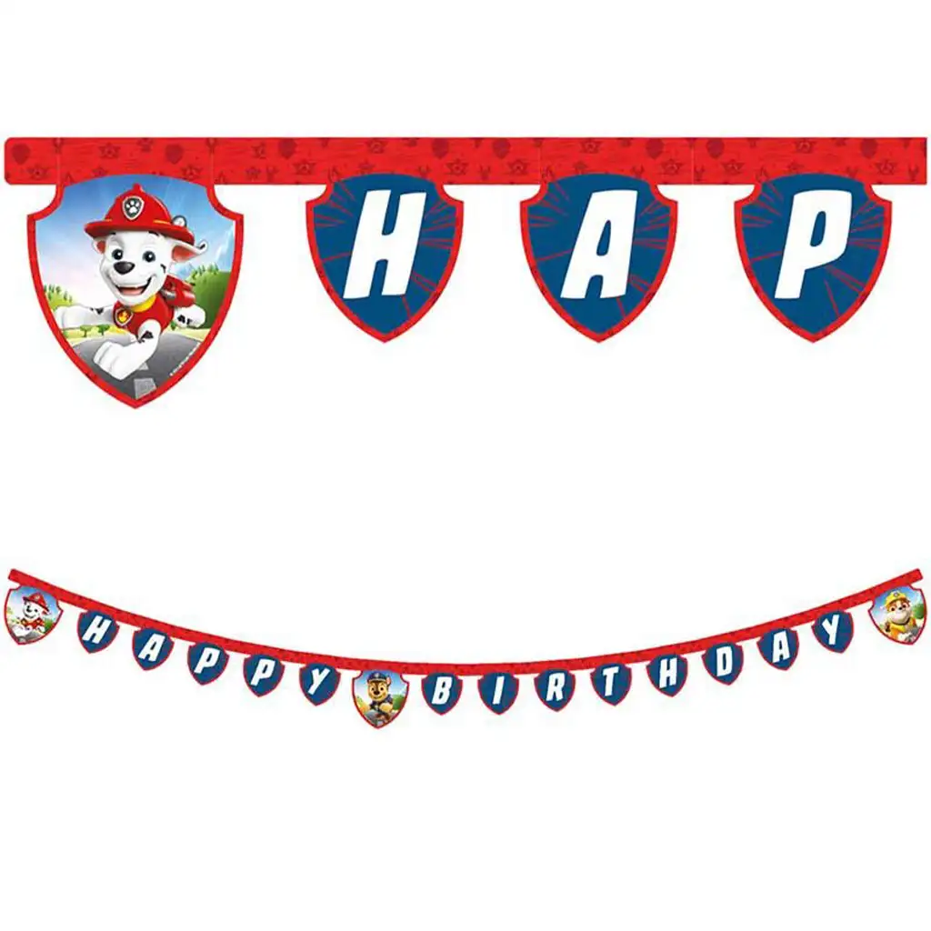 imagen de Banner de fiesta de Patrulla Canina 200cm 1