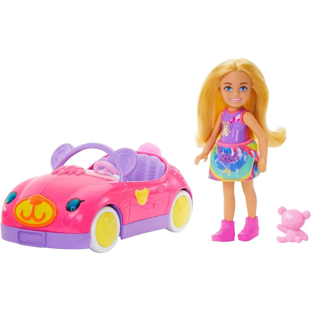 imagen de Barbie: Cabriolet de Chelsea con osito - Mattel 3