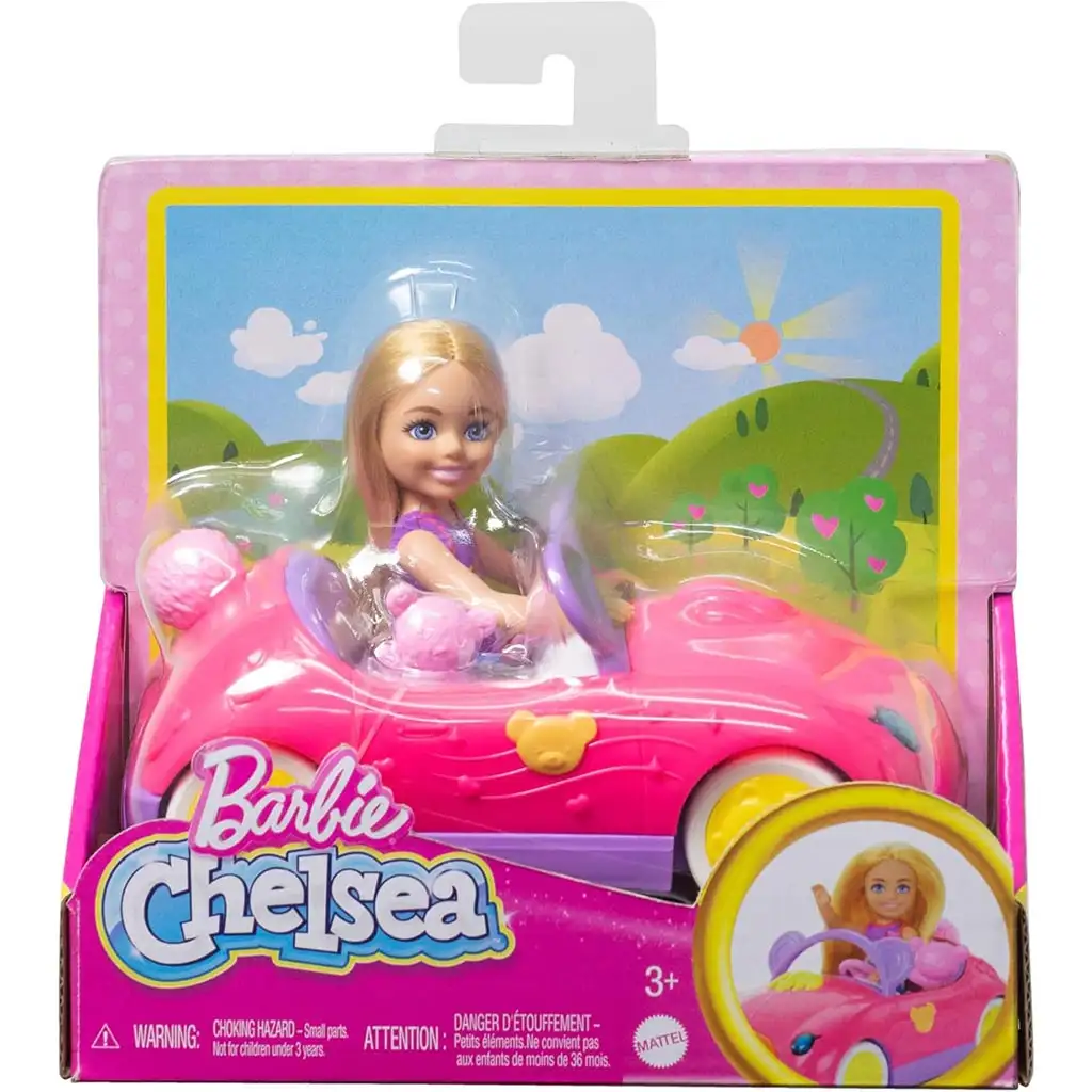 imagen de Barbie: Cabriolet de Chelsea con osito - Mattel 1