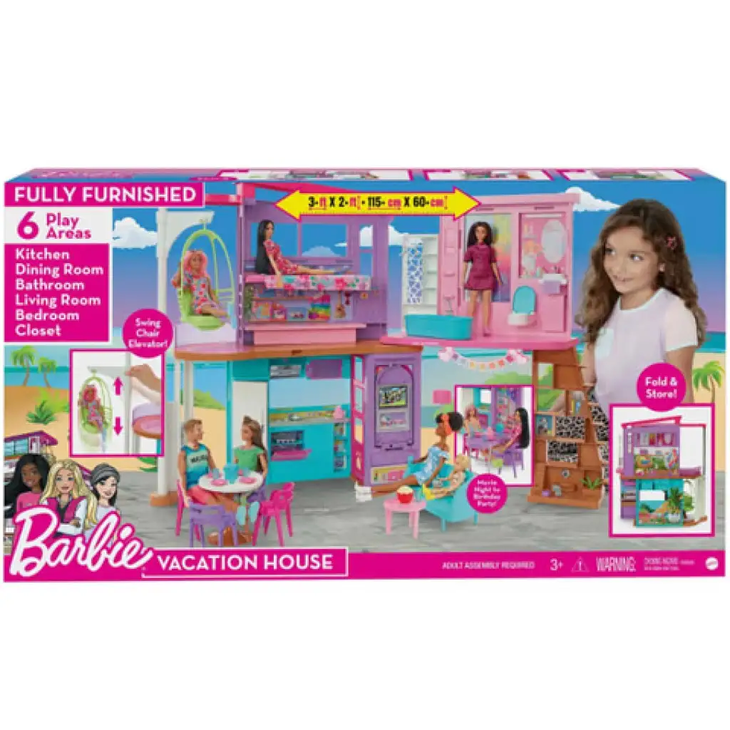 imagen de Barbie: Casa de ensueño de Malibu - Mattel 1