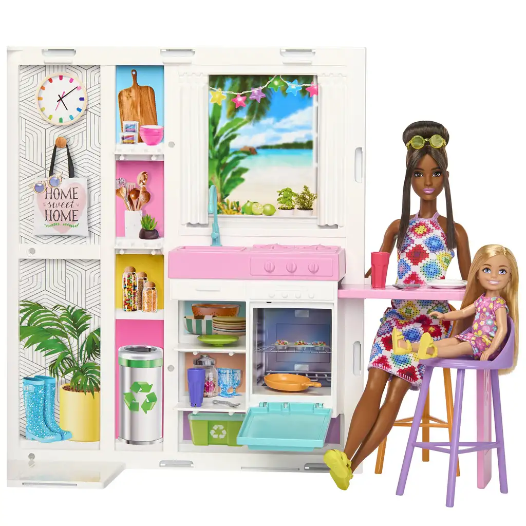 imagen de Barbie: Casa de ensueño por un mundo mejor con accesorios - Mattel 3