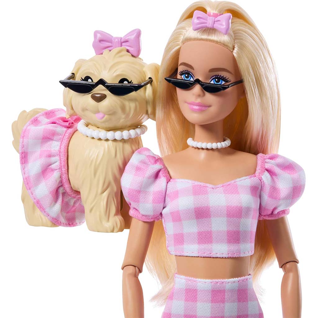 imagen de Barbie: Conjunto de juego de dúo de moda favorito en color rosa - Mattel 3