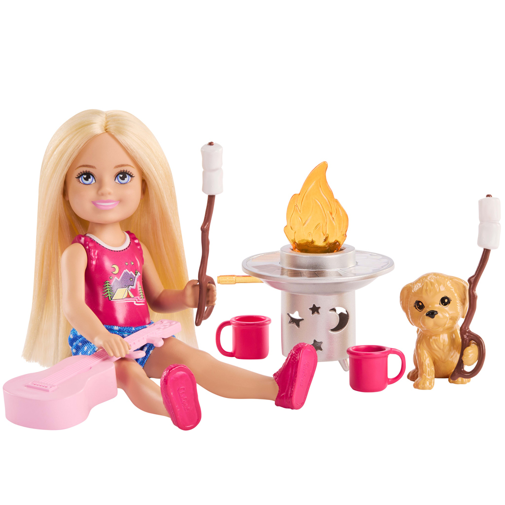 imagen de Barbie: Conjunto de juego de fiesta de barbacoa de Chelsea - Mattel 3