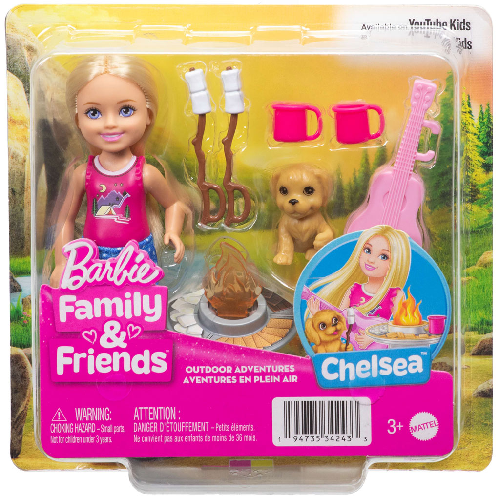 imagen de Barbie: Conjunto de juego de fiesta de barbacoa de Chelsea - Mattel 1