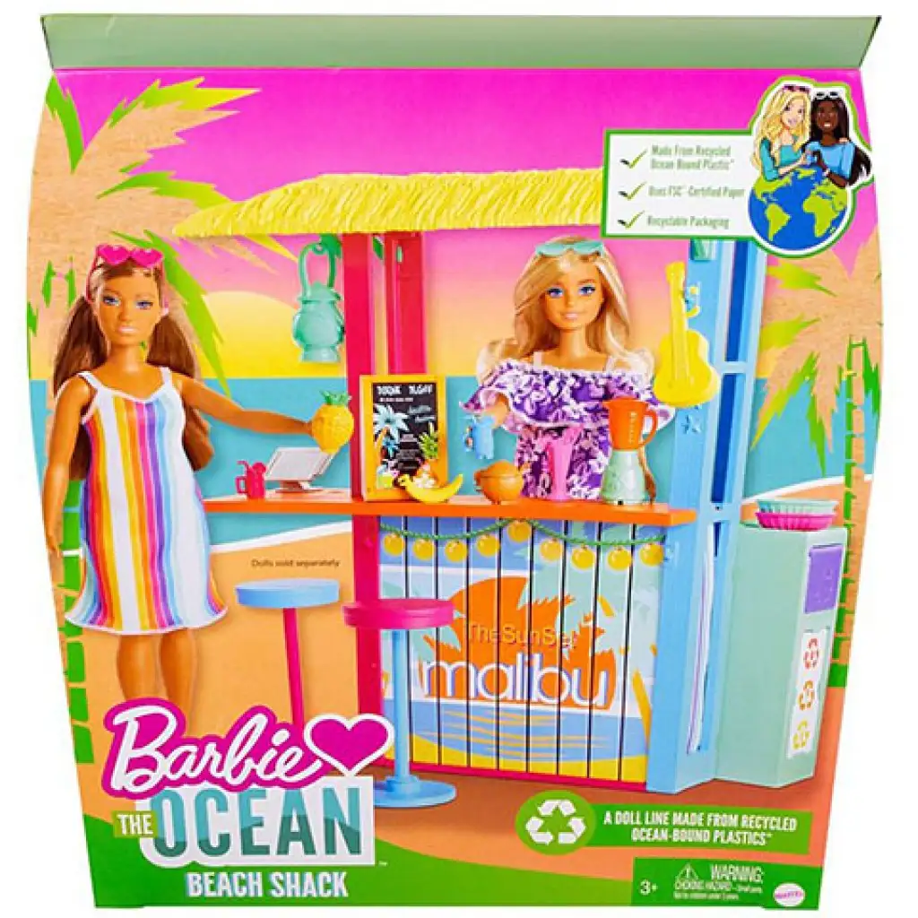 imagen de Barbie: Conjuntos de juego de bistró de playa por la Tierra - Mattel 1
