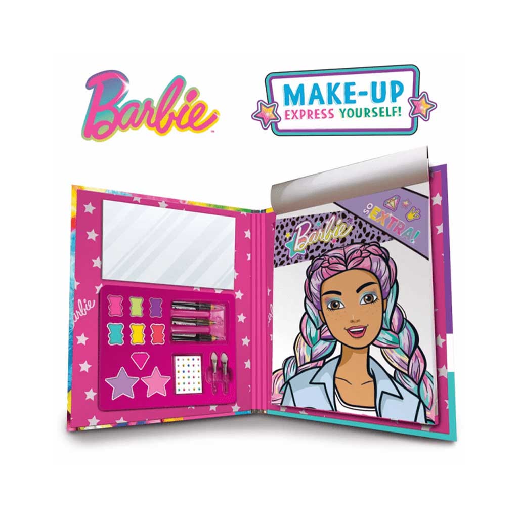 imagen de Barbie Cuaderno de bocetos de maquillaje - Lisciani 3