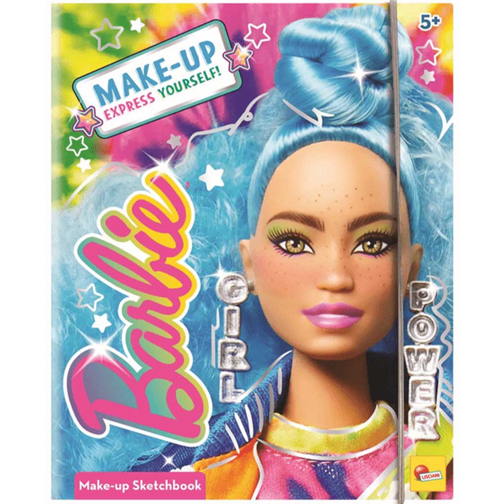 imagen de Barbie Cuaderno de bocetos de maquillaje - Lisciani 1