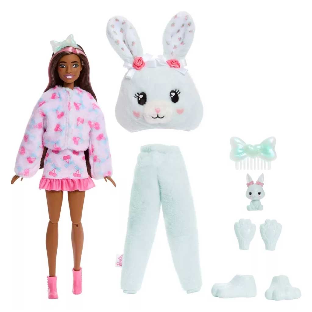 imagen de Barbie: Cutie Reveal muñeca sorpresa - Conejo - Mattel 3