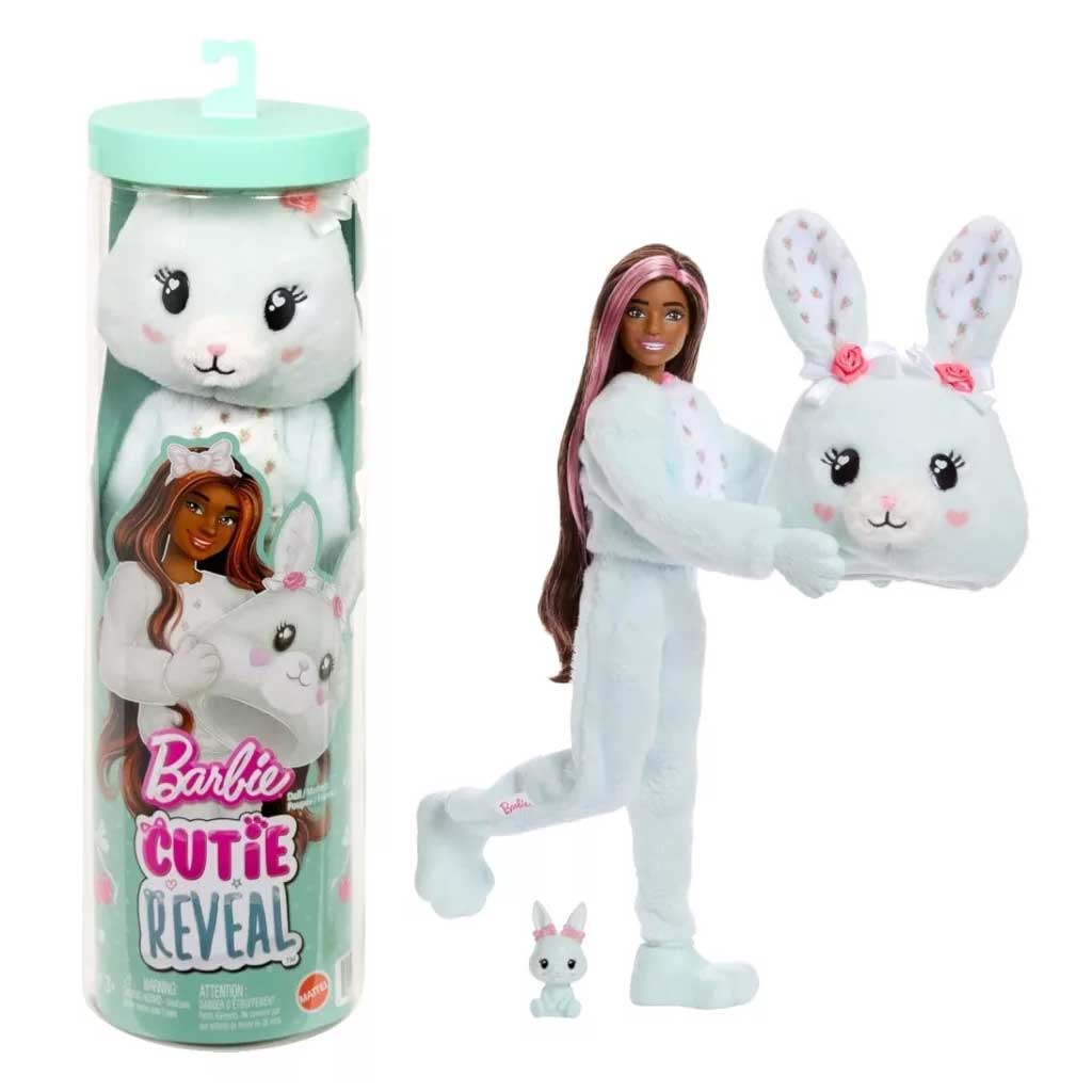 imagen de Barbie: Cutie Reveal muñeca sorpresa - Conejo - Mattel 1