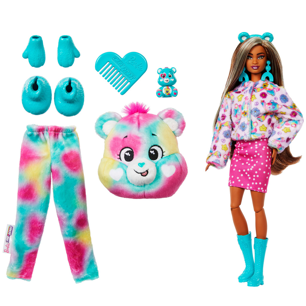 imagen de Barbie: Cutie Reveal muñeca sorpresa Ositos Cuidadosos 2. serie - Good Vibes oso - Mattel 2