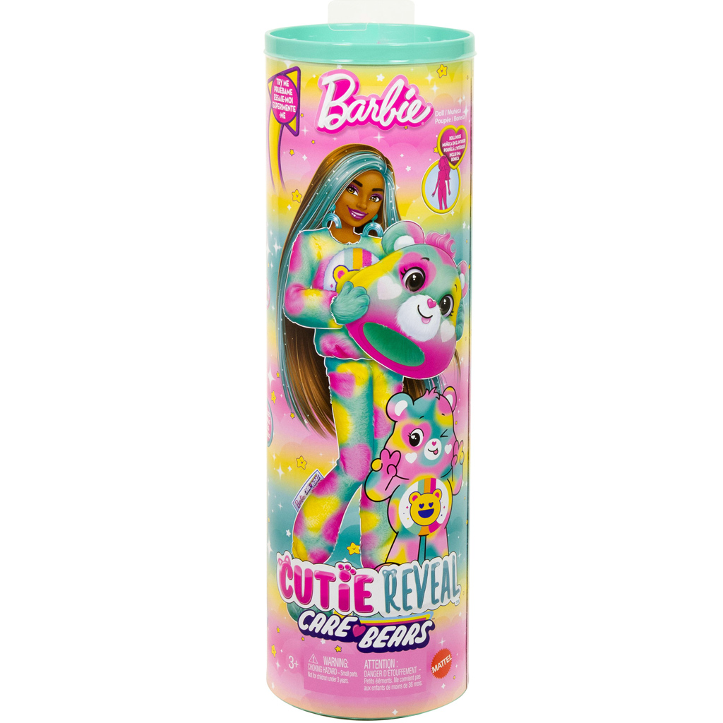 imagen de Barbie: Cutie Reveal muñeca sorpresa Ositos Cuidadosos 2. serie - Good Vibes oso - Mattel 1