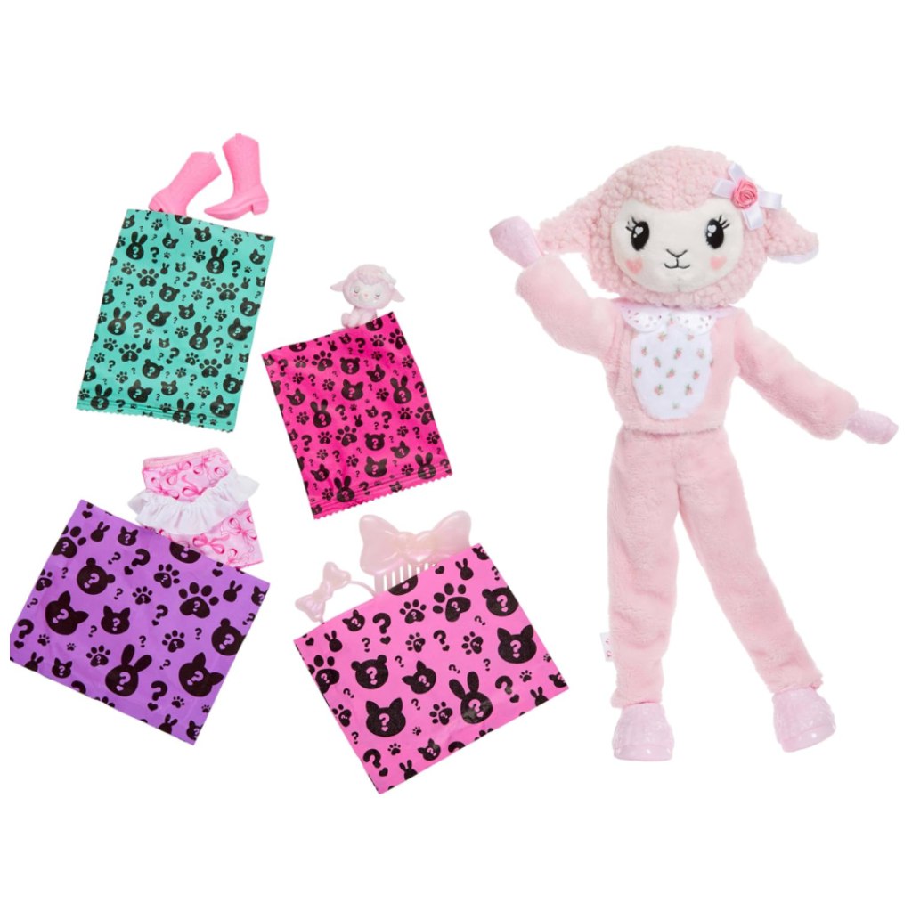imagen de Barbie: Cutie Reveal muñeca sorpresa - Oveja - Mattel 3