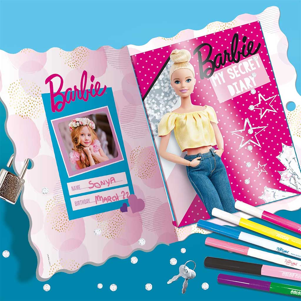 imagen de Barbie: Diario secreto con candado - Lisciani 3