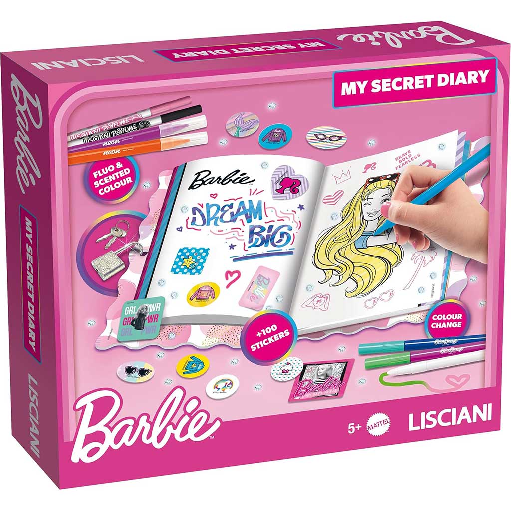 imagen de Barbie: Diario secreto con candado - Lisciani 1