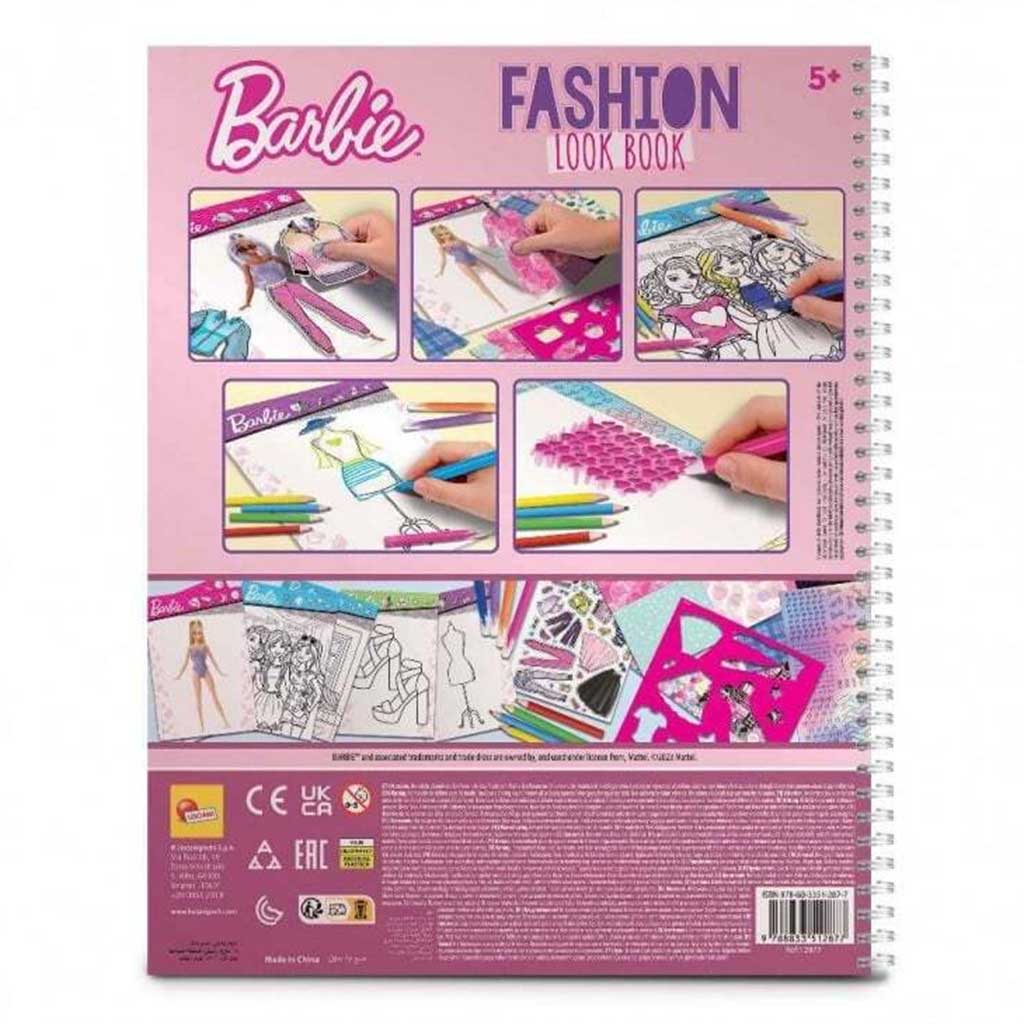 imagen de Barbie Diseñador de Moda cuaderno de bocetos - Lisciani 2