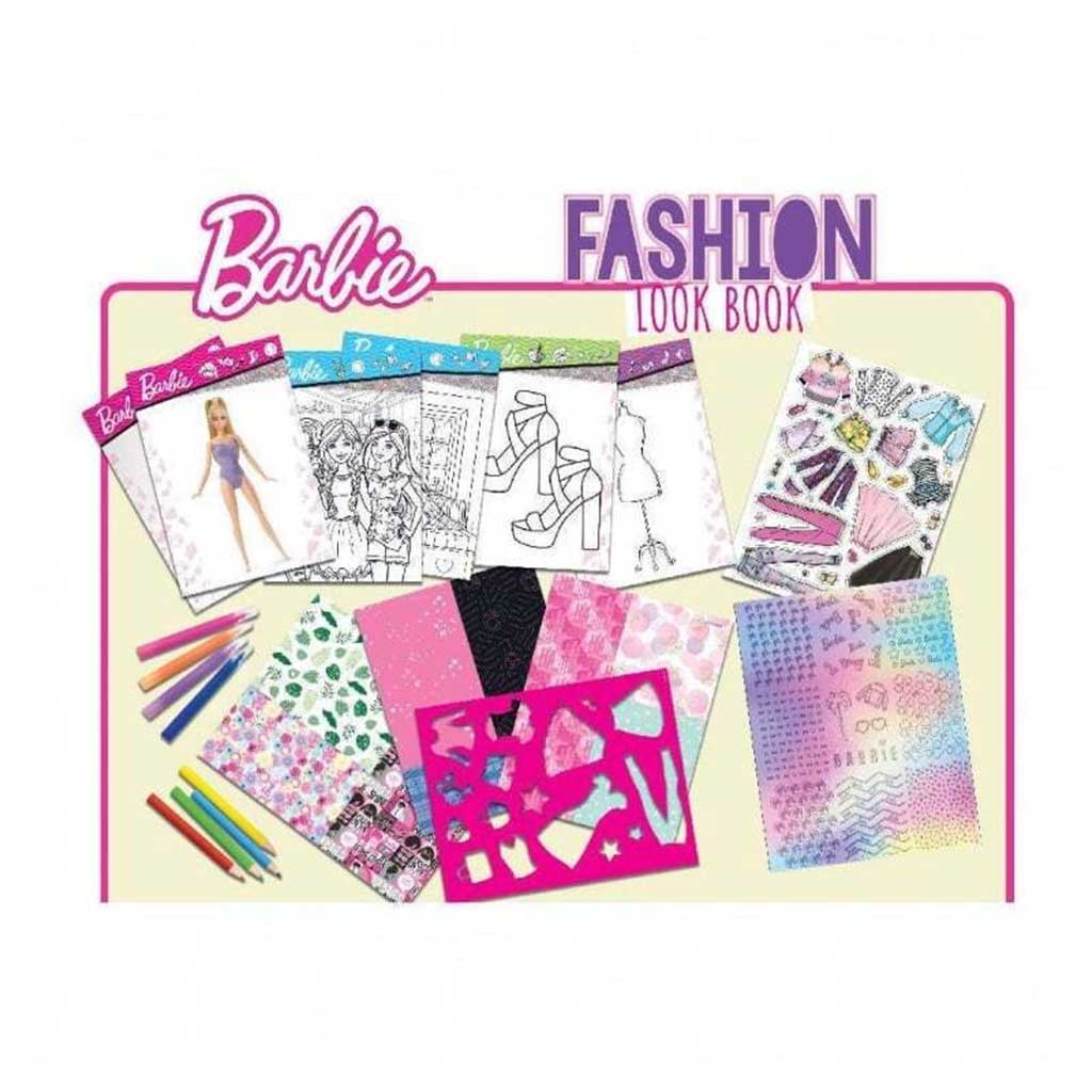 imagen de Barbie Diseñador de Moda cuaderno de bocetos - Lisciani 3