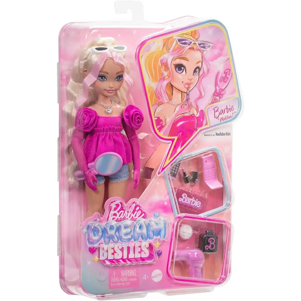 imagen de Barbie Dream Besties muñeca de Malibu - Mattel 1