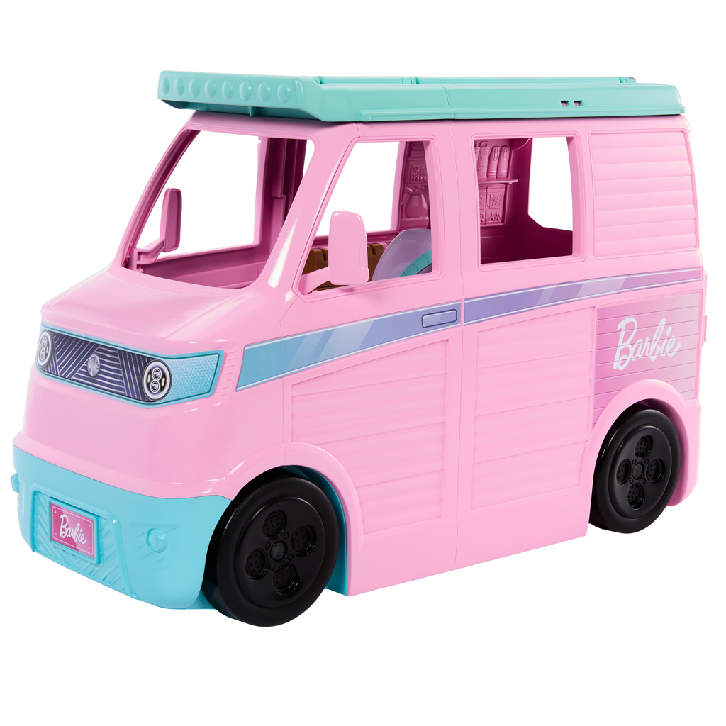 imagen de Barbie Dream Land Road Trip autocaravana con 20 accesorios – Mattel 2