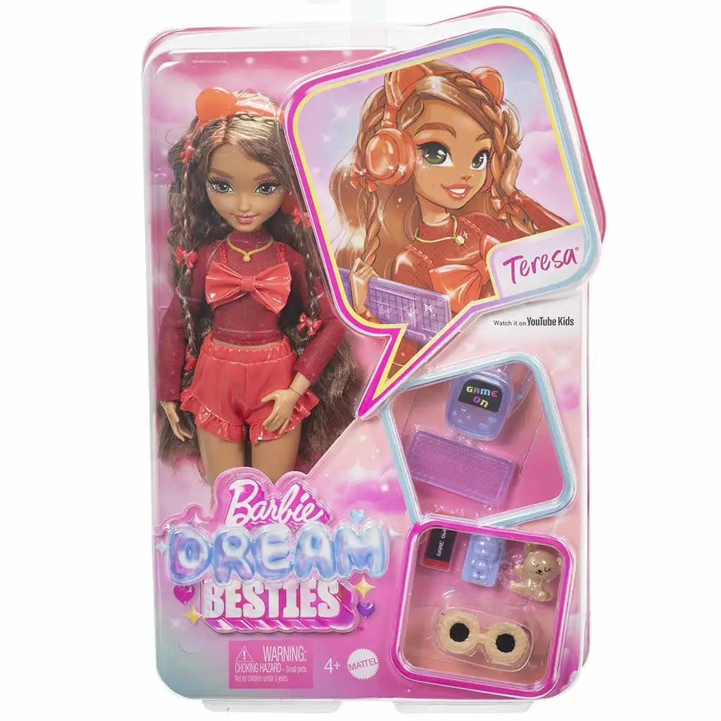 imagen de Barbie Dream Teens: Teresa muñeca con accesorios - Mattel 1