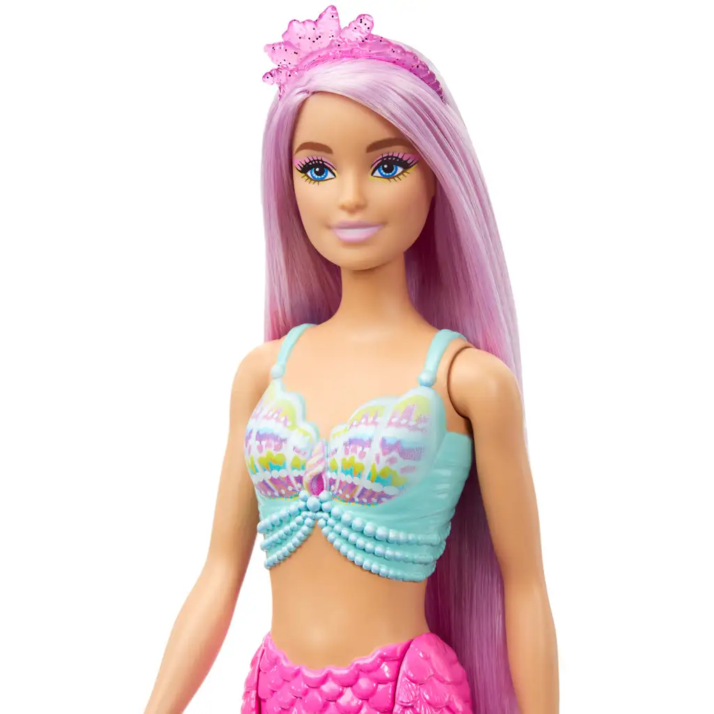 imagen de Barbie Dreamtopia: Muñeca sirena de peinado mágico 2024 - Mattel 3